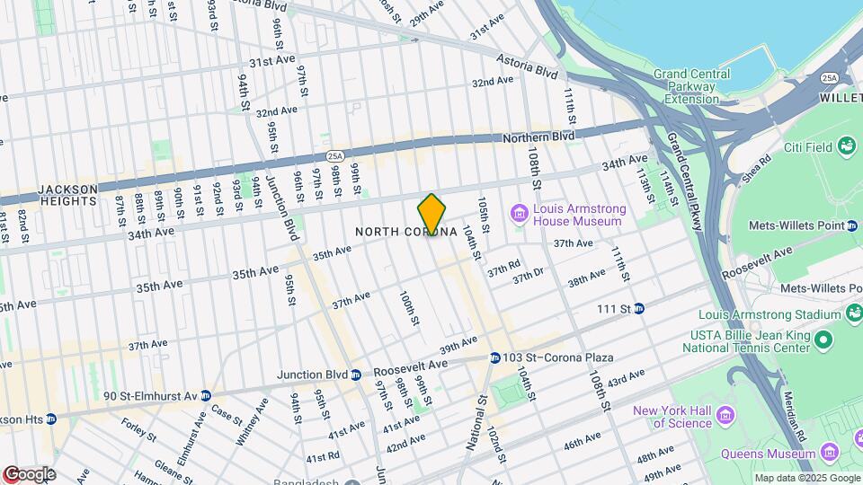 35-15 102nd St Mapa y Detalles de la Ubicación
