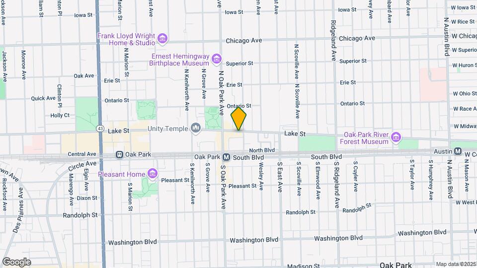 125 N Euclid Ave Map and Location Details