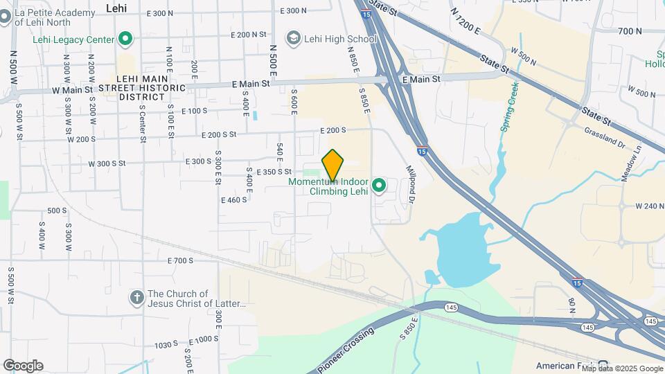 394 S 730 E Map and Location Details