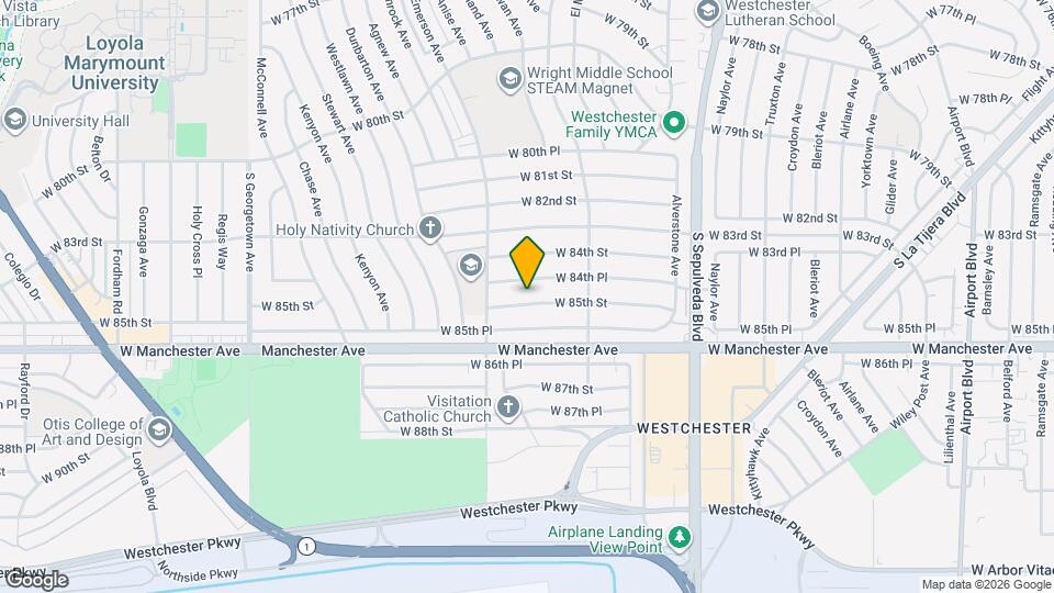 6531 W 85th St Map and Location Details