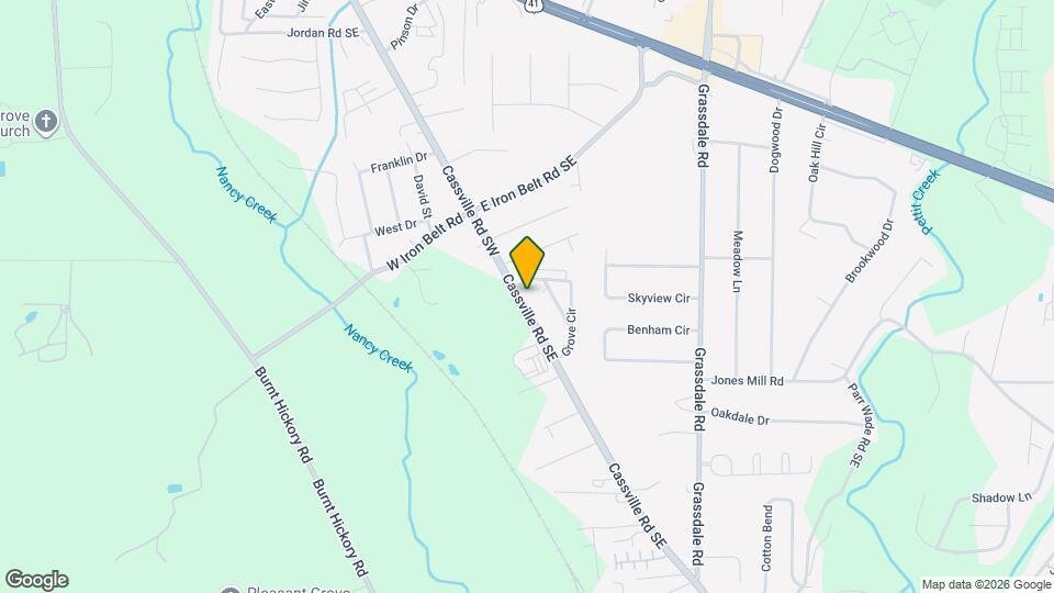 615A Cassville Rd SE Map and Location Details