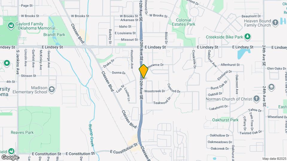 1604 Hazelwood Dr Mapa y Detalles de la Ubicación
