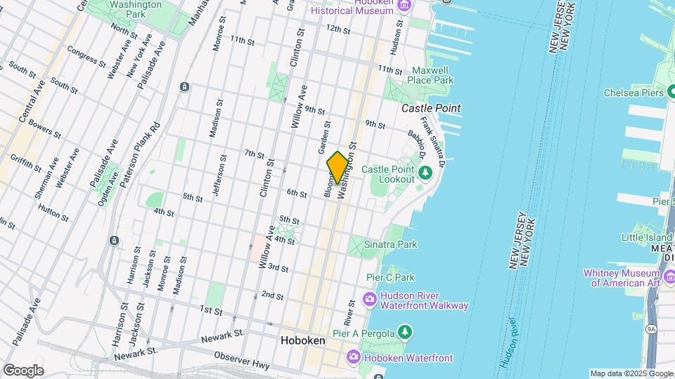 616 Washington St-Unit -1 Map and Location Details