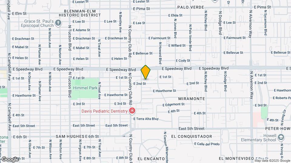 3213 E 2nd St Map and Location Details