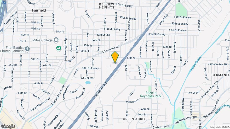5724-5732 Monte Sano Dr Map and Location Details