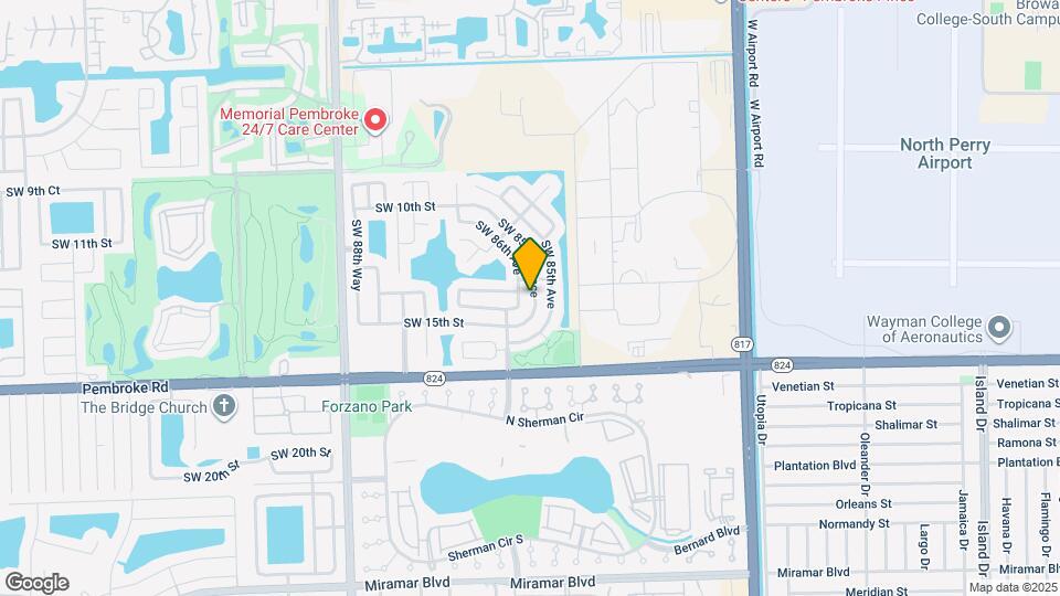 1430 SW 85th Terrace Map and Location Details