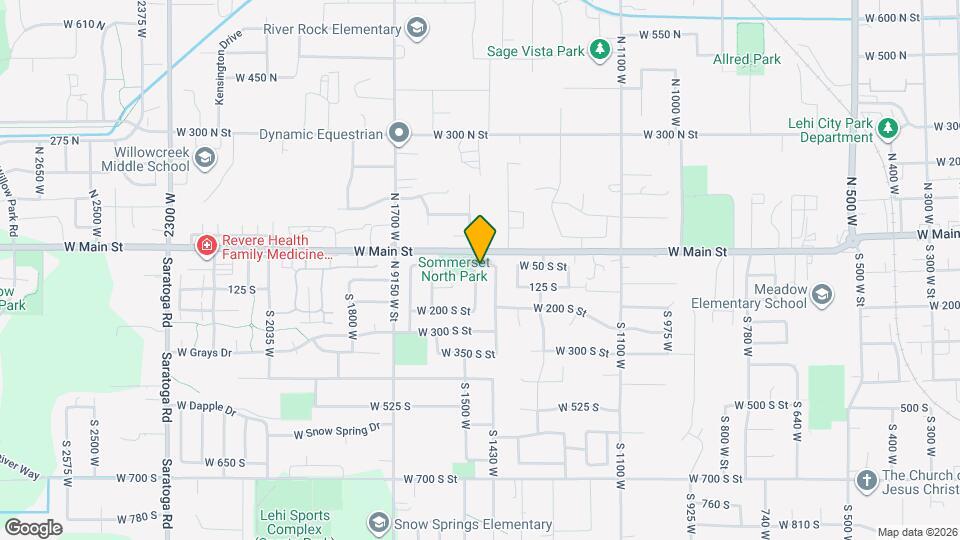 1463 W 50 S St Map and Location Details