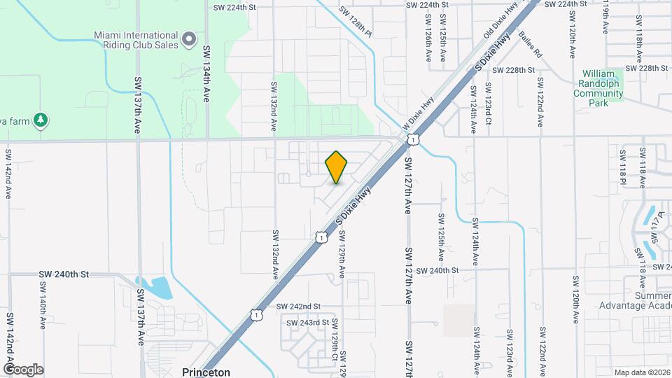 23461 SW 129th Ave Map and Location Details