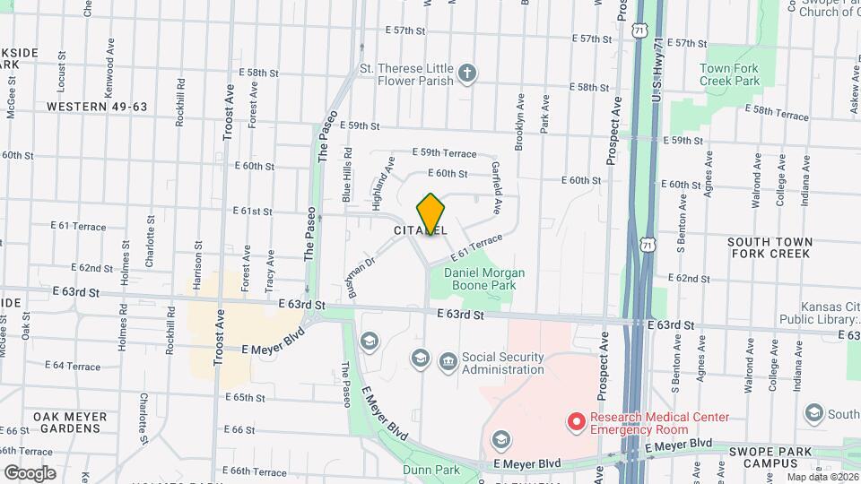 Woodlands At Citadel Map and Location Details