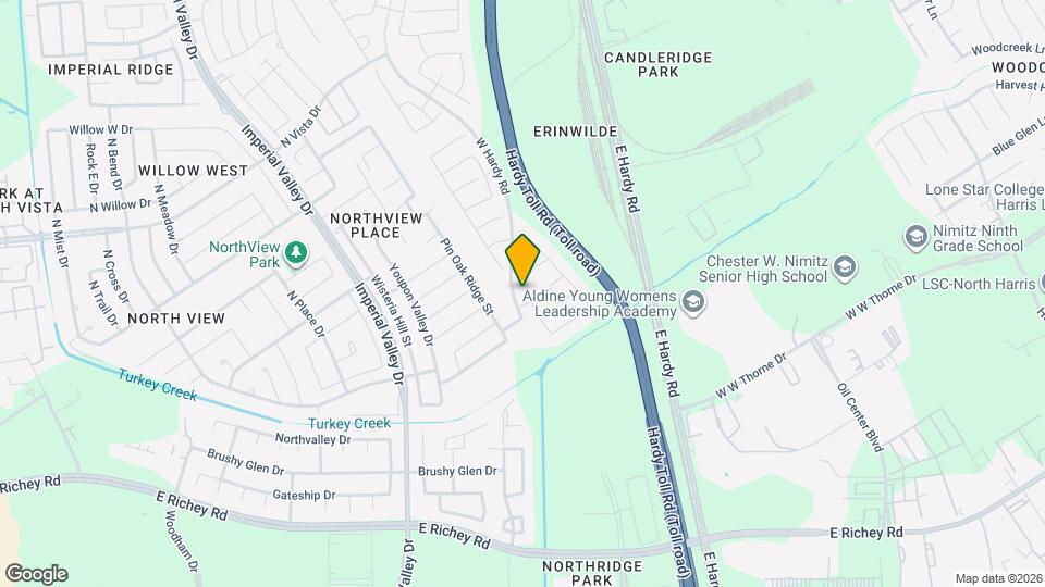 15823 Regal Trace Ln Map and Location Details