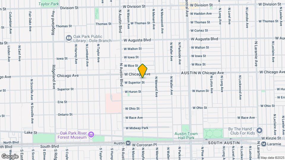 737-743 N Mayfield Ave Mapa y Detalles de la Ubicación