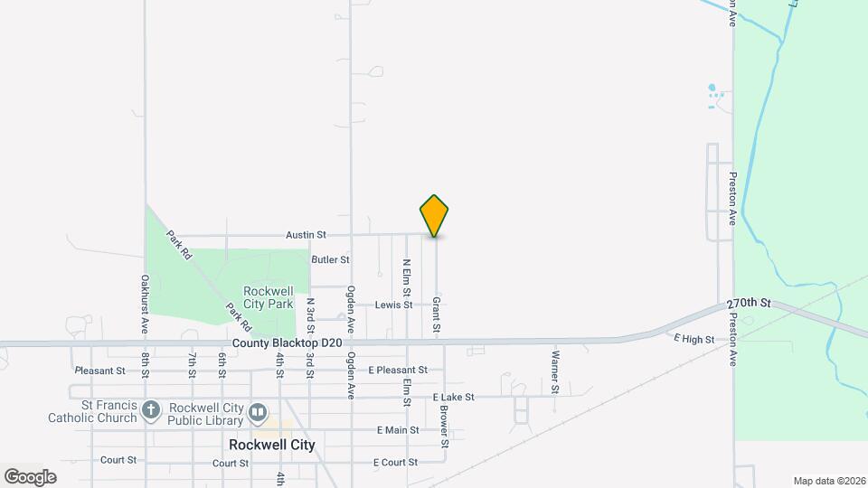276 Grant St Mapa y Detalles de la Ubicación