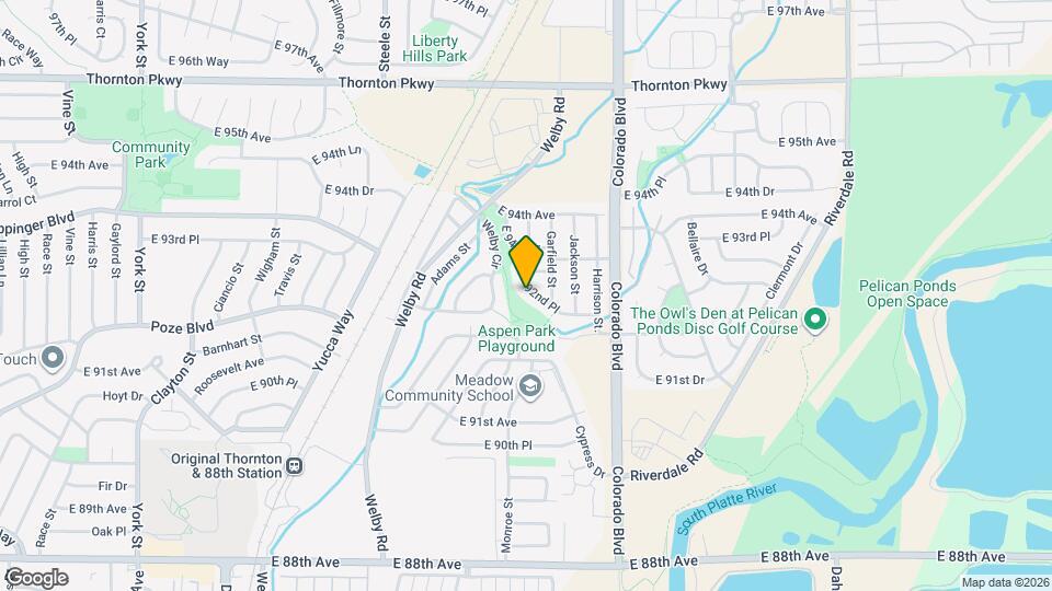 3690 E 92nd Pl, Unit 614 Map and Location Details