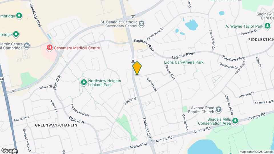 115 Cranston Ave Map and Location Details