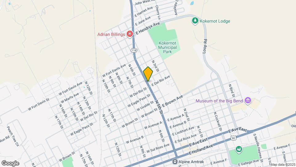 1104 N 5th St Map and Location Details