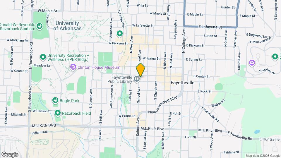 50 S School Ave, Unit 3 Map and Location Details