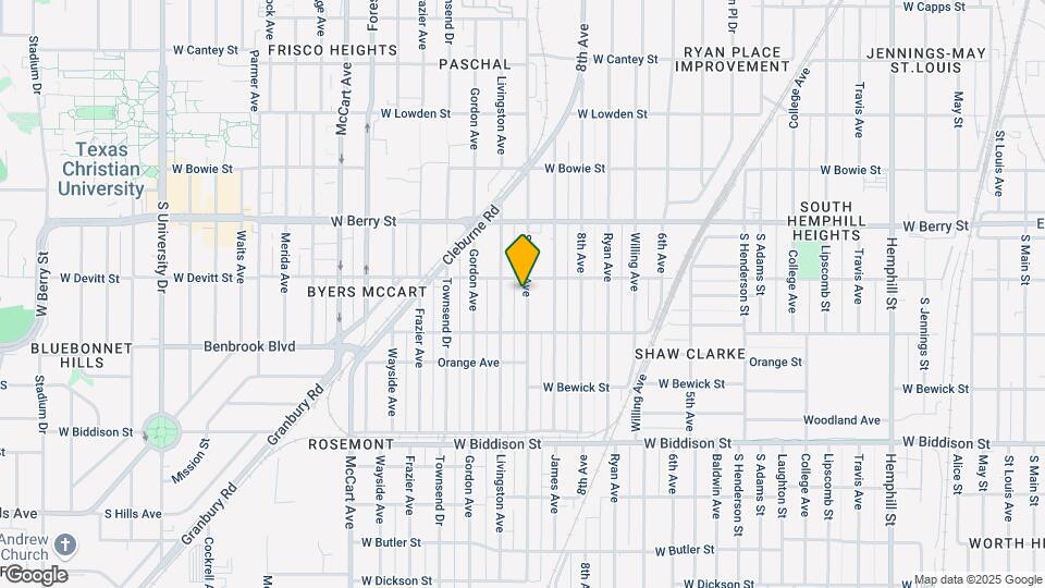 3212 Stanley Ave Map and Location Details
