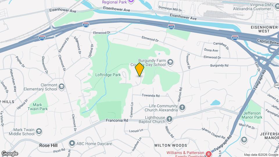 5732 Lofthill Ct Map and Location Details