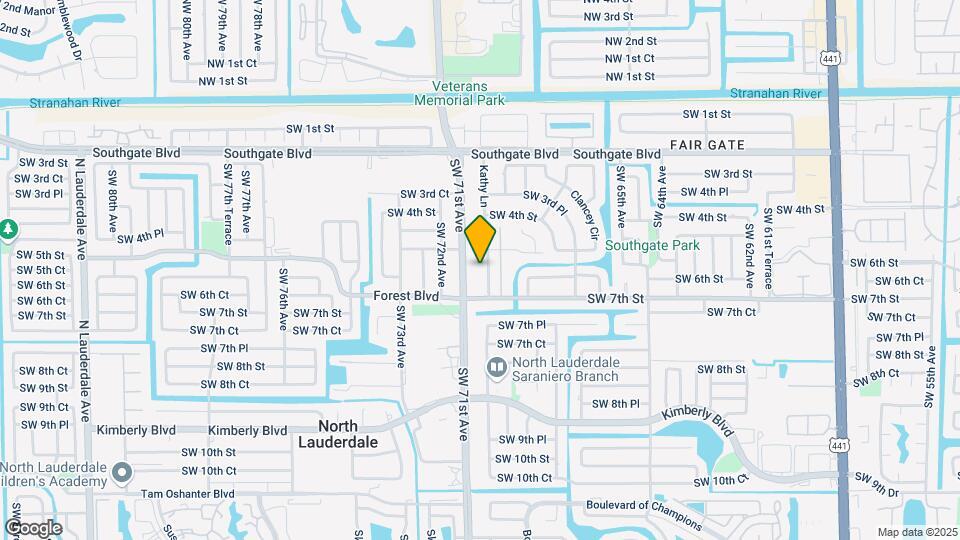 641 Kathy Ln Mapa y Detalles de la Ubicación