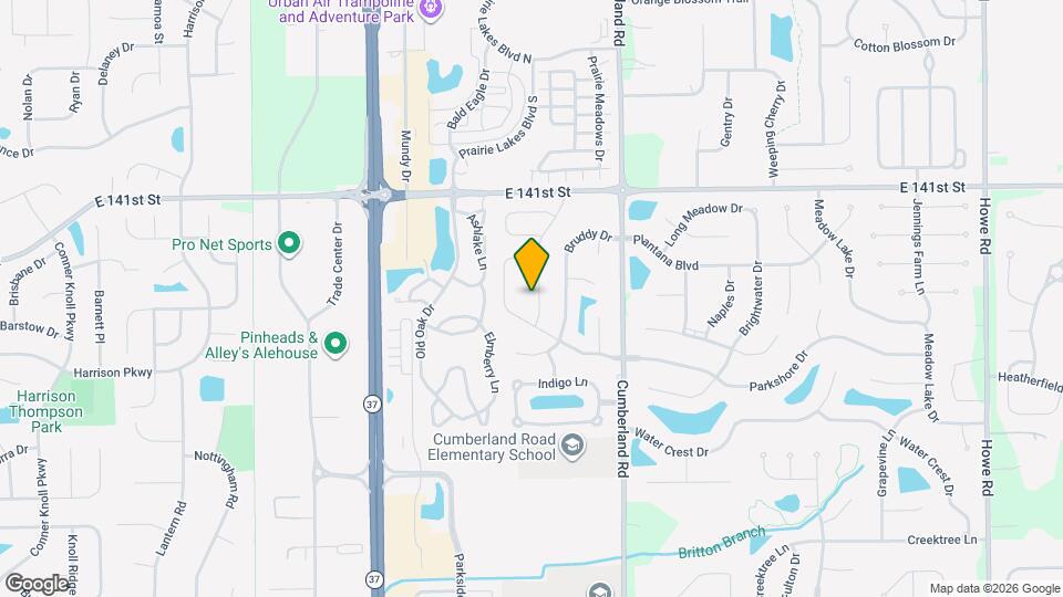 13894 Meadow Grass Way Map and Location Details
