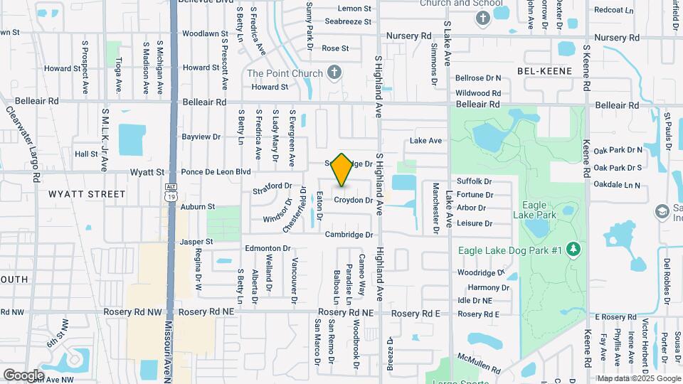 1720 Hampton Ln Mapa y Detalles de la Ubicación