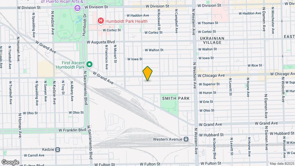 2642 W Superior St, Unit 1 Mapa y Detalles de la Ubicación