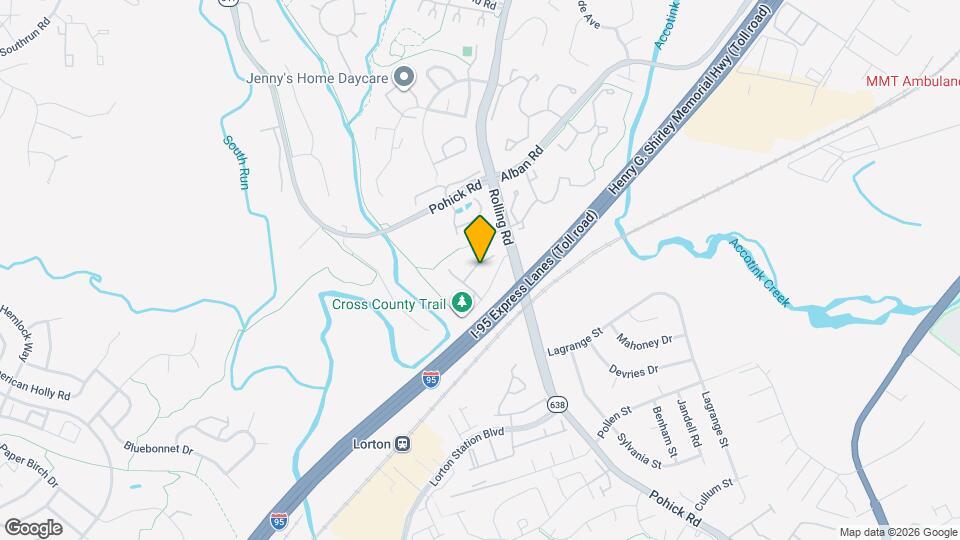 7725 Hickory Glen Way Map and Location Details