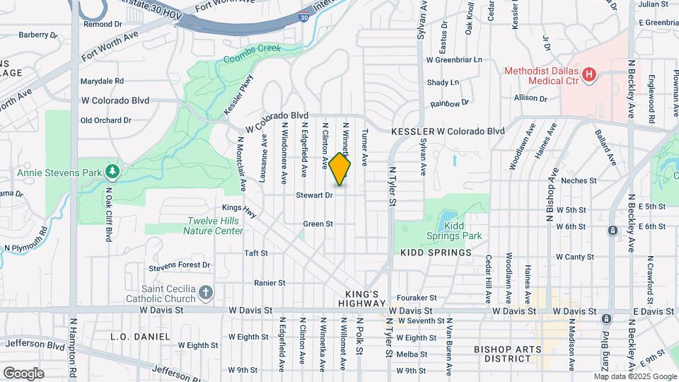 1007 N Winnetka Ave Map and Location Details
