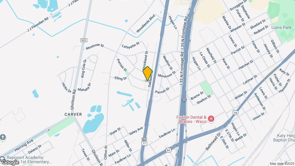 2213 Beauregard St Mapa y Detalles de la Ubicación