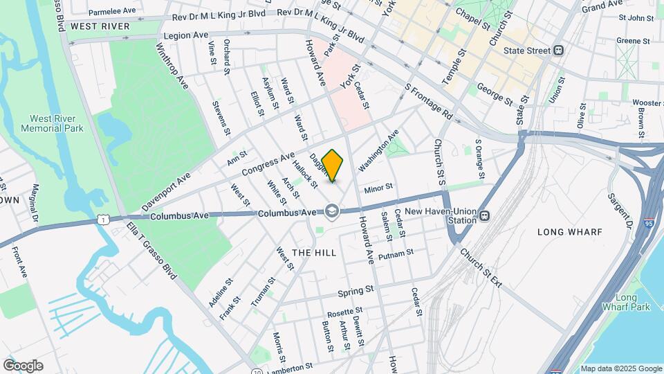 22 Daggett St, Unit 1 Map and Location Details