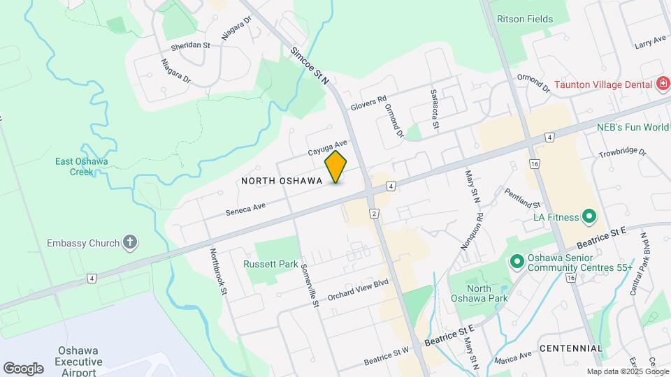 43 Seneca Ave Map and Location Details