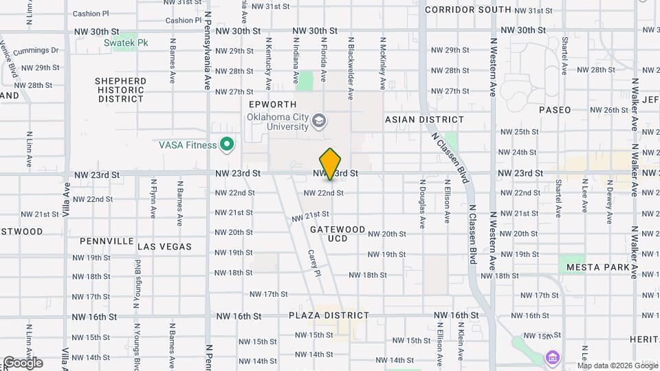 2309 1/2 N Florida Ave Mapa y Detalles de la Ubicación