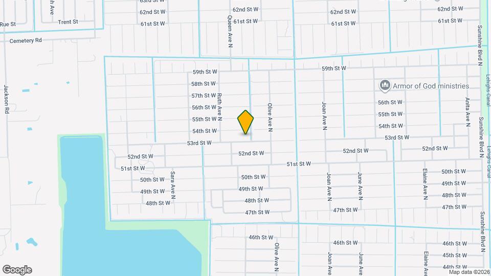 3216 53rd St W Map and Location Details