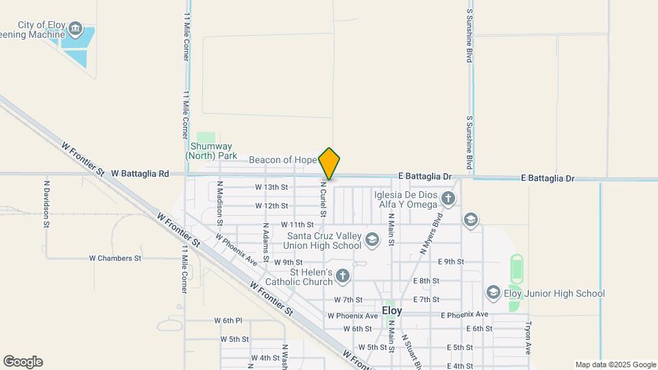 1122 N La Siesta Dr Map and Location Details