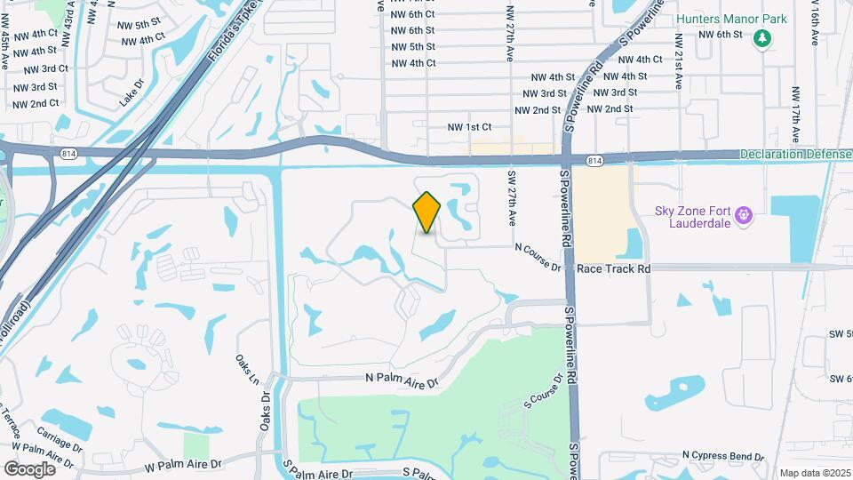 3095 N Course Dr, Unit 809 Map and Location Details