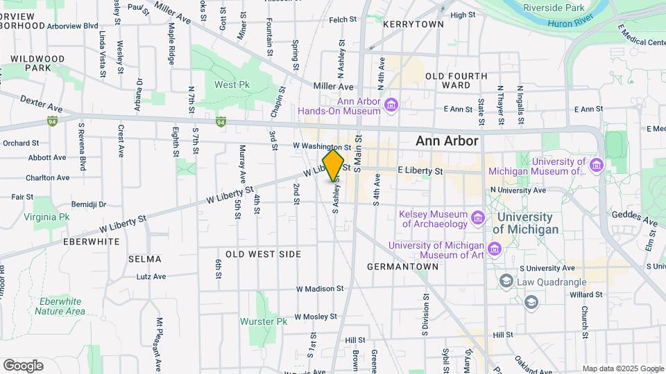 324 S Ashley St Mapa y Detalles de la Ubicación