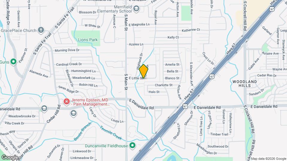 214 E Little St Map and Location Details