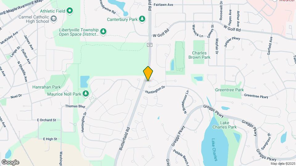 414 Shadow Creek Dr Map and Location Details