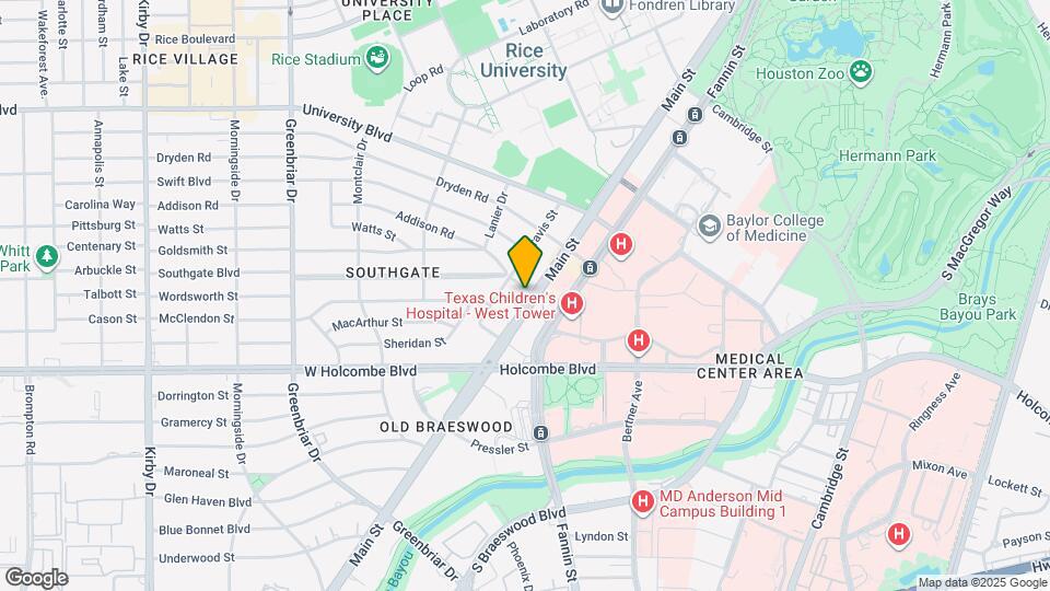 1811 Southgate Blvd Map and Location Details