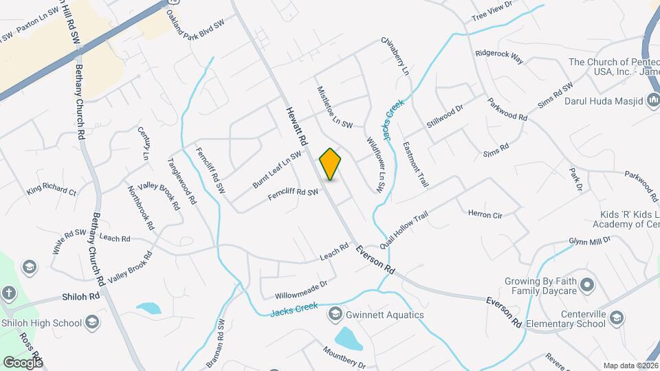 2612 Hewatt Rd Mapa y Detalles de la Ubicación