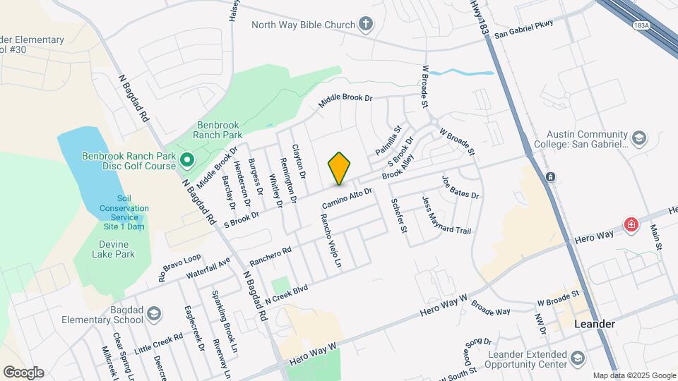 528 S Brook Dr Map and Location Details