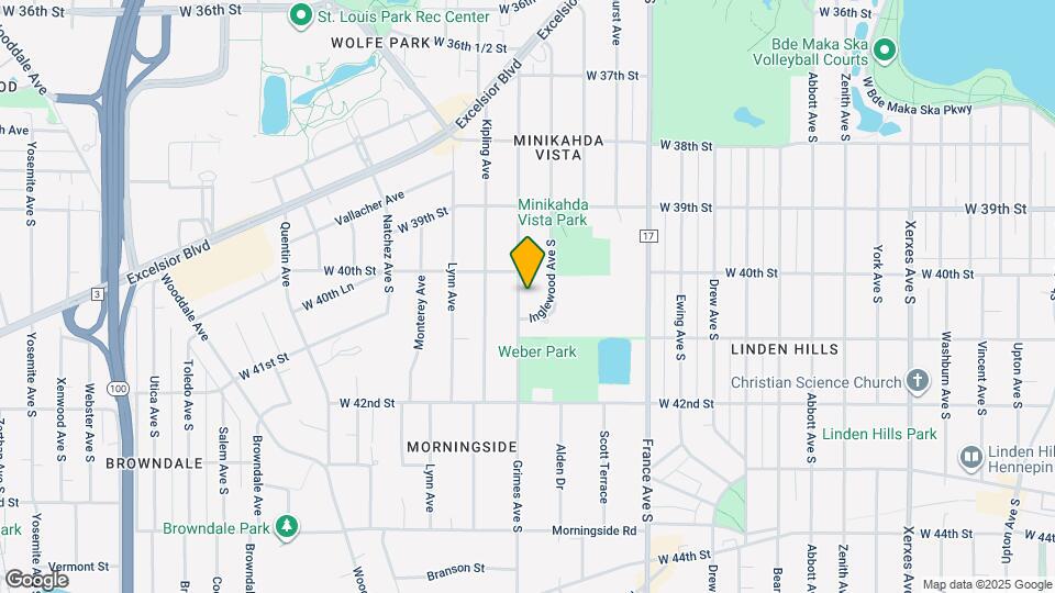 4007 Grimes Ave S Mapa y Detalles de la Ubicación