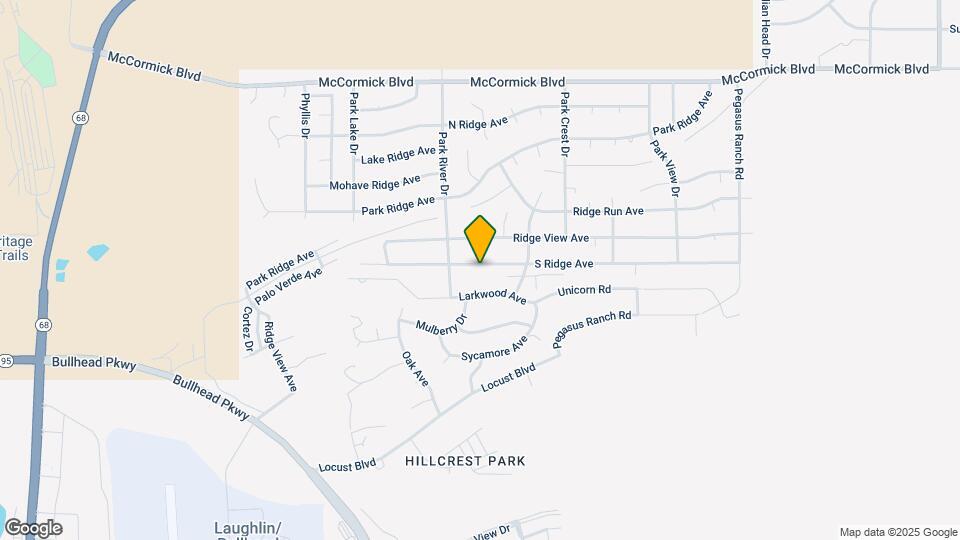 2524 S Ridge Ave Map and Location Details