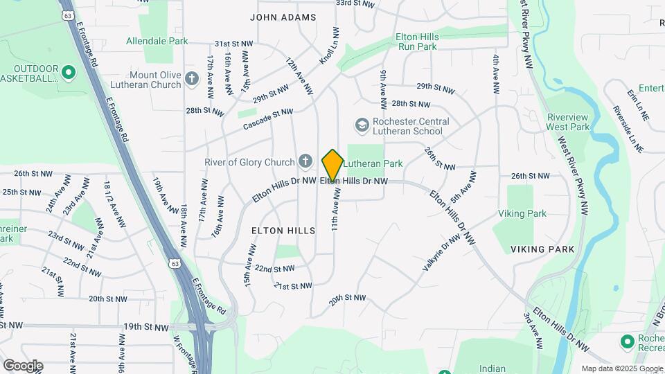 1114 Elton Hills Dr NW Map and Location Details