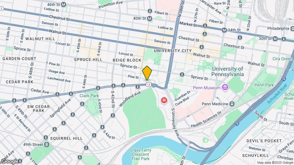 3943 Baltimore Ave Map and Location Details