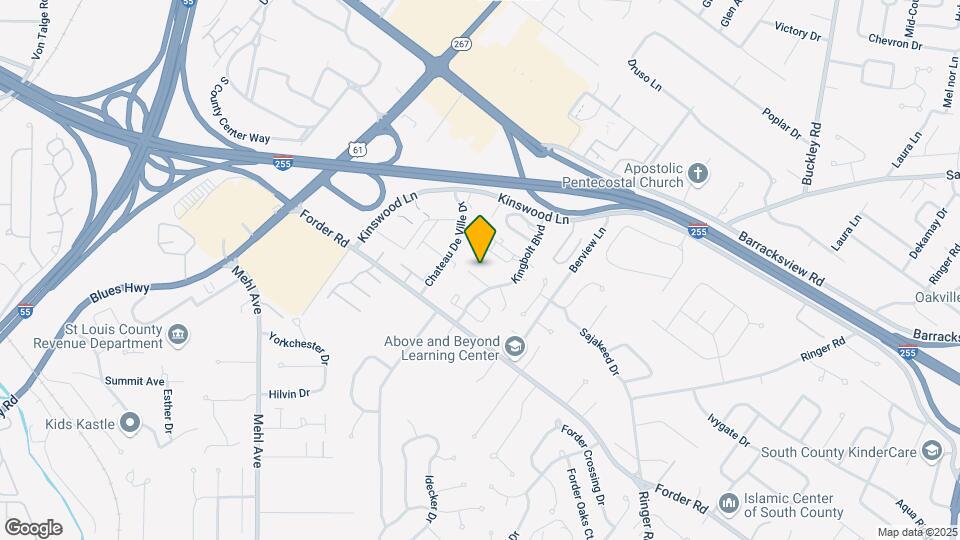 1051 Mersey Bend Dr, Unit F Map and Location Details
