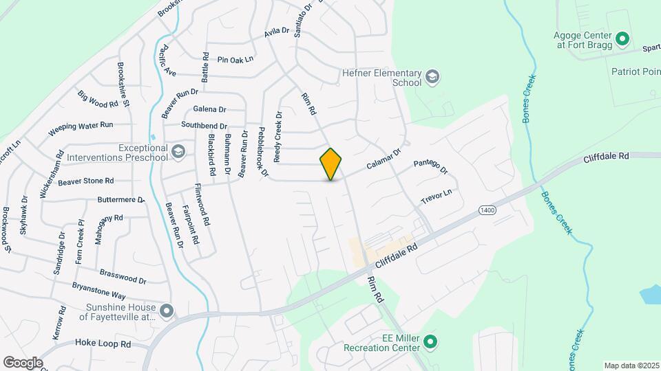 7209 Pebblebrook Dr Map and Location Details
