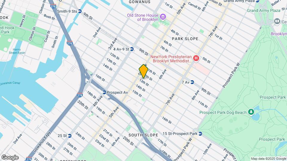 289 13Th Street Map and Location Details