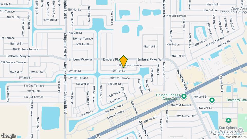 1033 SW 1st St Map and Location Details