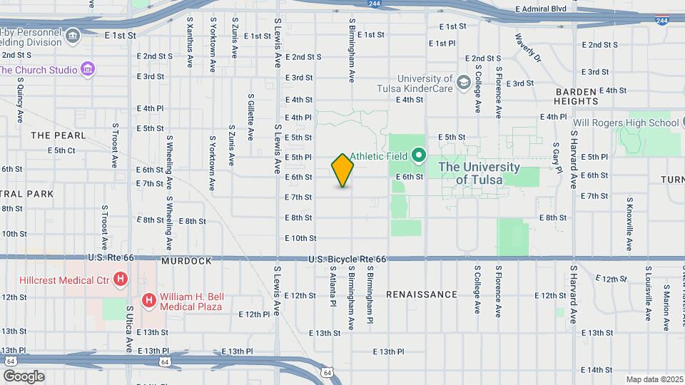 2537 E 7th St Map and Location Details